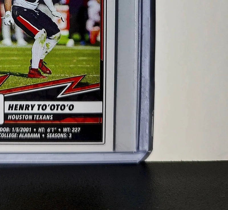 Henry To’oto’o 2025 Panini NFL #176 Sticker Houston Texans