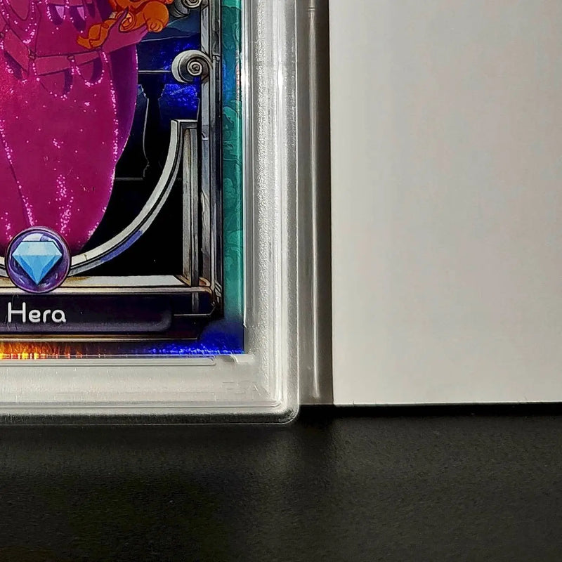 Hera 2025 Topps Disney Wonder #135 Diamond Card Hercules PSA 7