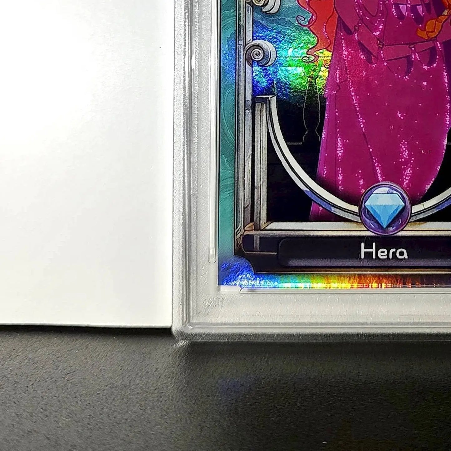 Hera 2025 Topps Disney Wonder #135 Diamond Card Hercules PSA 7 - Non-Sports Card Single