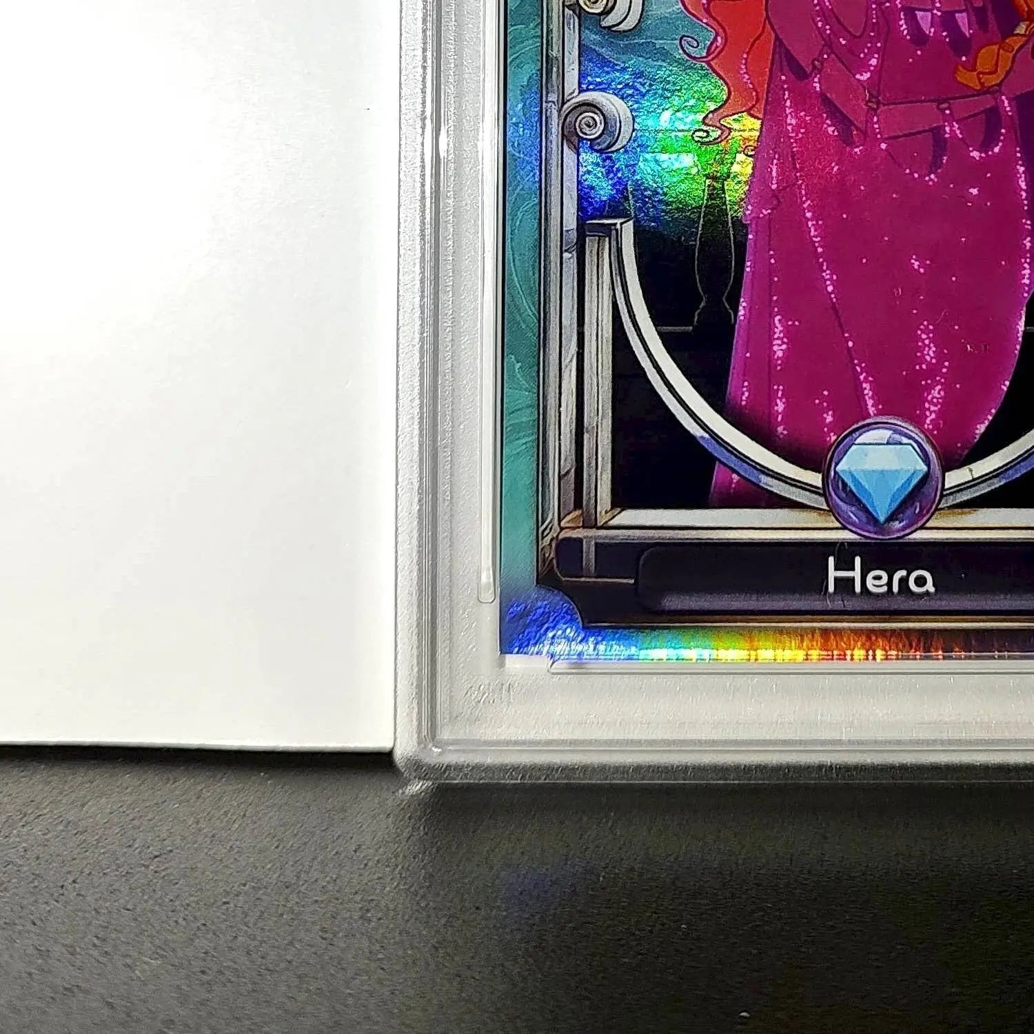 Hera 2025 Topps Disney Wonder #135 Diamond Card Hercules PSA 7 - Non-Sports Card Single