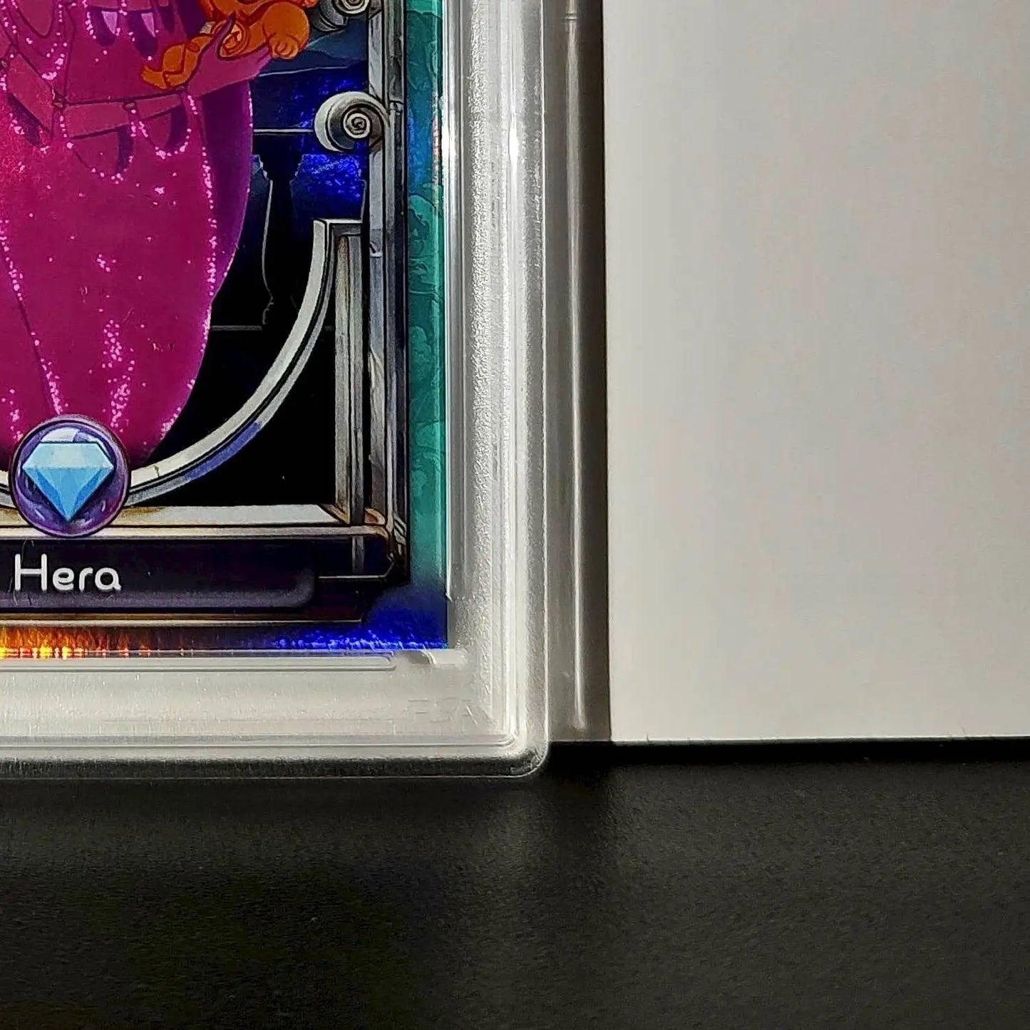 Hera 2025 Topps Disney Wonder #135 Diamond Card Hercules PSA 7 - Non-Sports Card Single