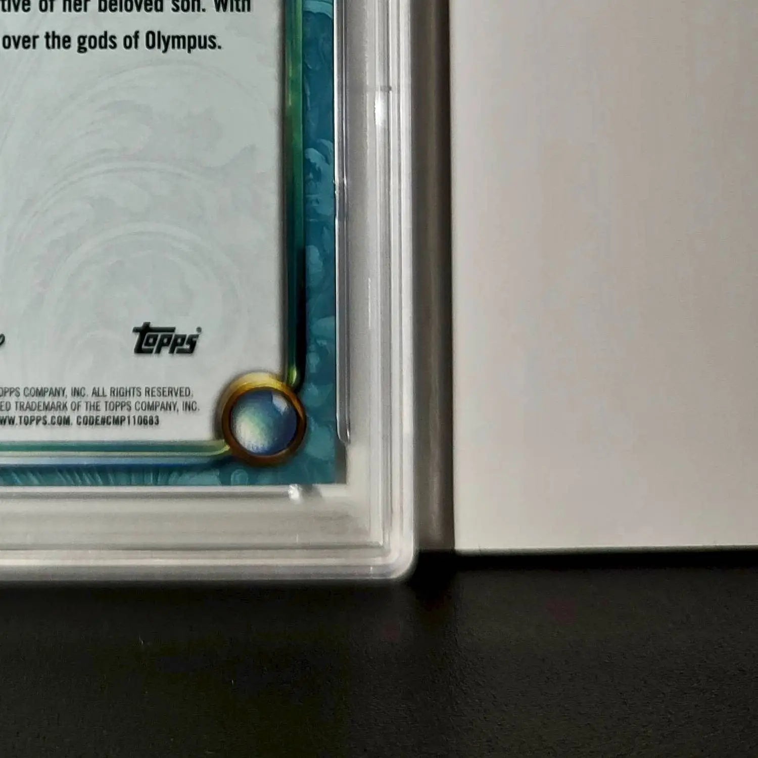 Hera 2025 Topps Disney Wonder #135 Diamond Card Hercules PSA 7 - Non-Sports Card Single