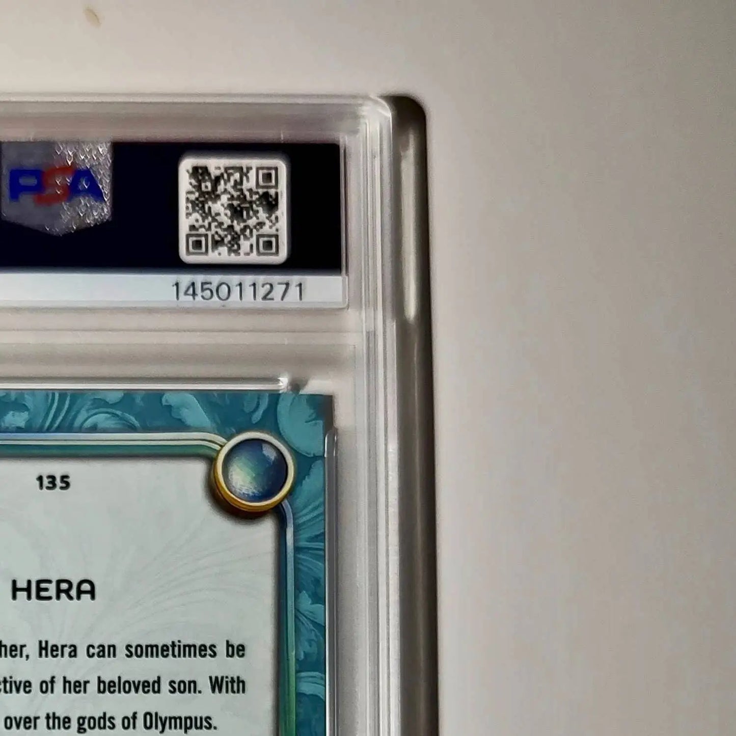 Hera 2025 Topps Disney Wonder #135 Diamond Card Hercules PSA 7 - Non-Sports Card Single