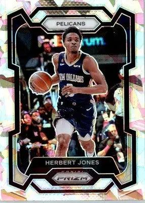 Herbert Jones - 2023-24 Panini Prizm - #250 - Prizms Ice Basketball - Basketball Card Single