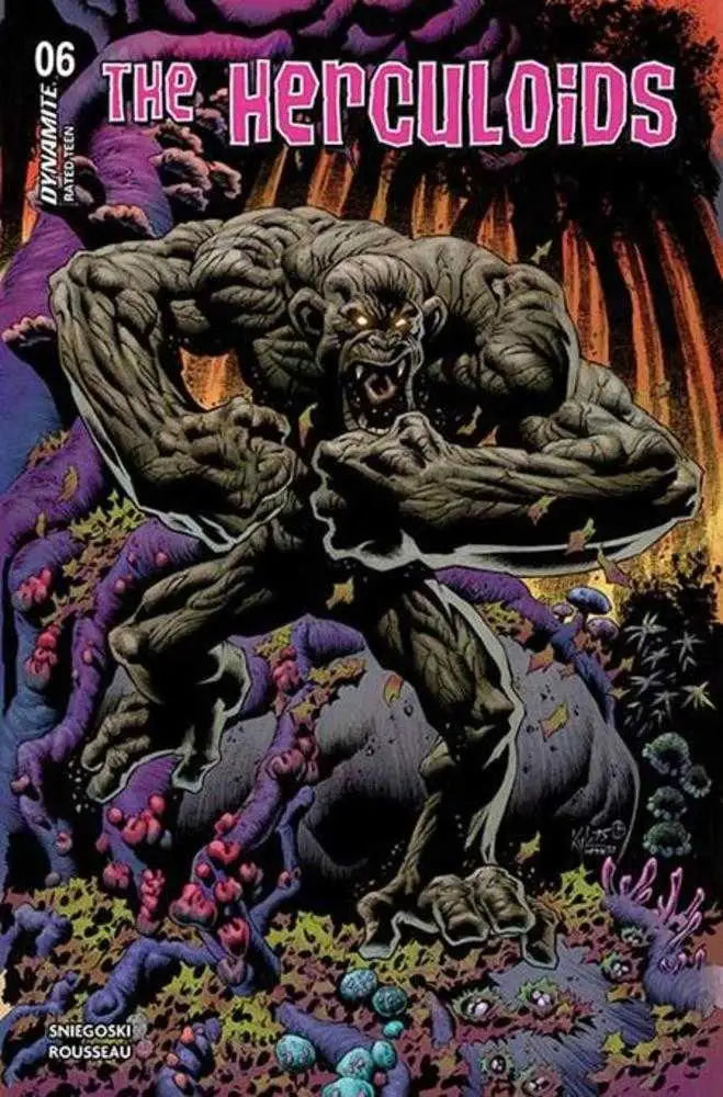 Herculoids #6 Cover D Kyle Hotz Variant - Comic Book
