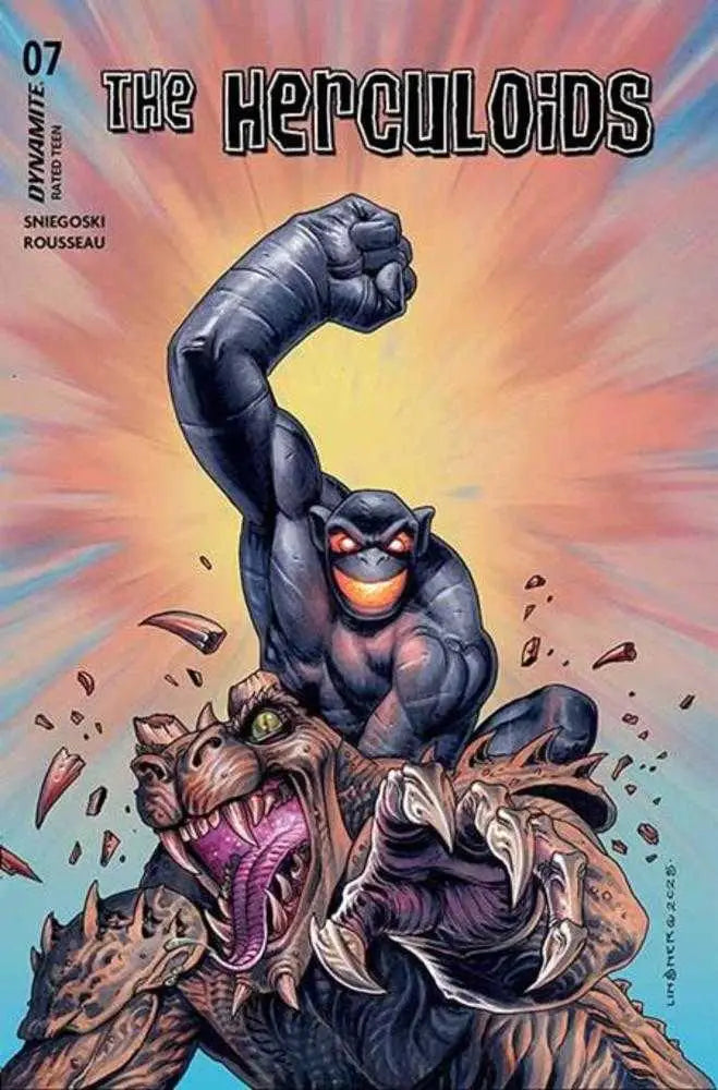 Herculoids #7 Cover B Joseph Michael Linsner Variant - Comic Book