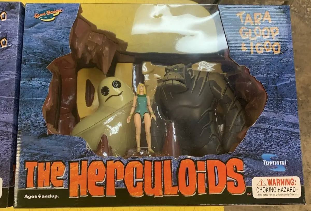 Herculoids action figures box set in sealed deluxe box set from 2003 Toynami