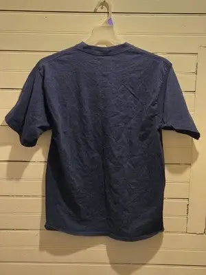 Heritage T-Shirt Mens L San Diego California Graphic Short Sleeve Crewneck Navy - Apparel