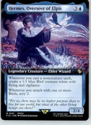 Hermes Overseer of Elpis (Extended Art) - Commander: FINAL FANTASY - 141 - Norm - Magic Card Single