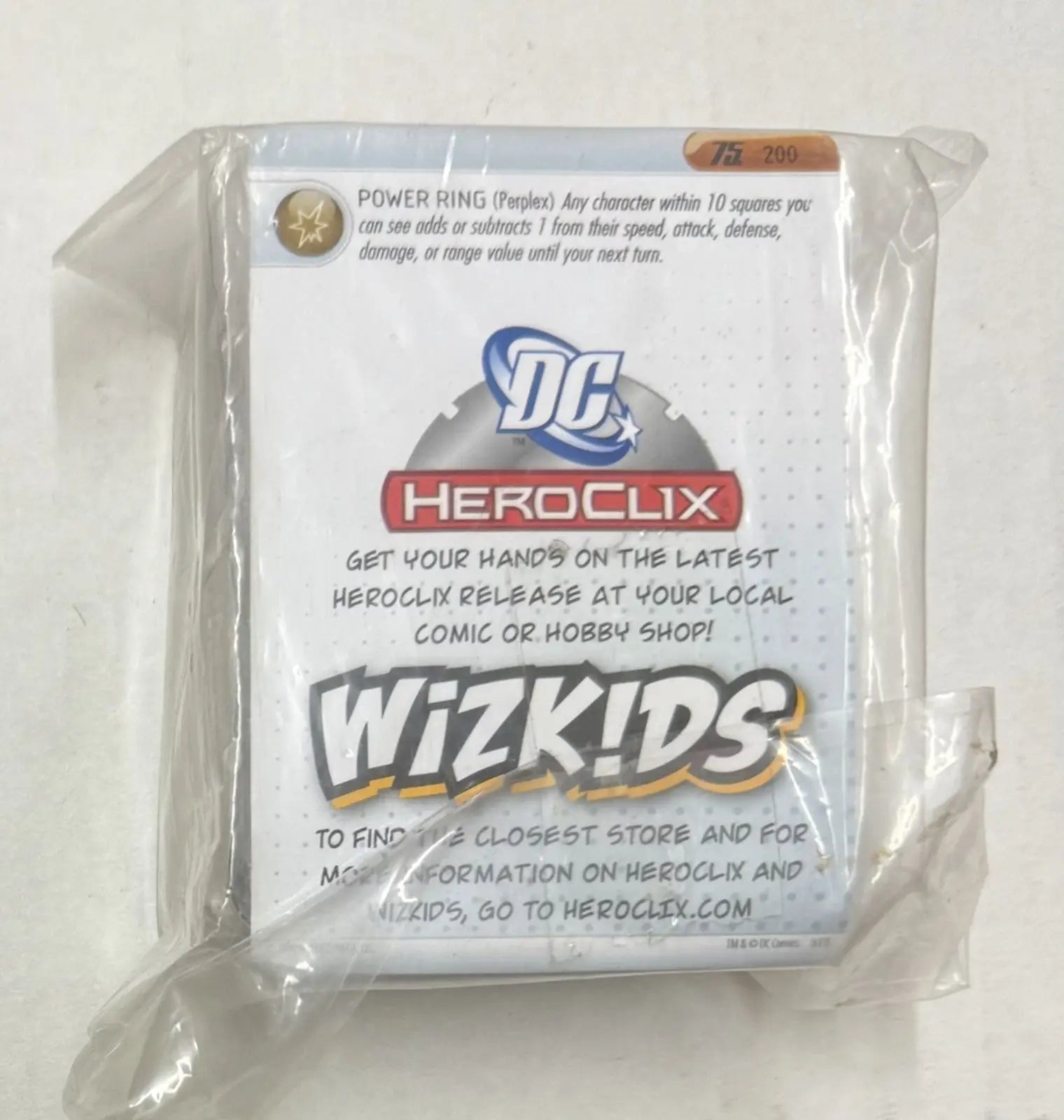 Heroclix Green Lantern Figure w/ Card Sealed - Action Figure & Toy