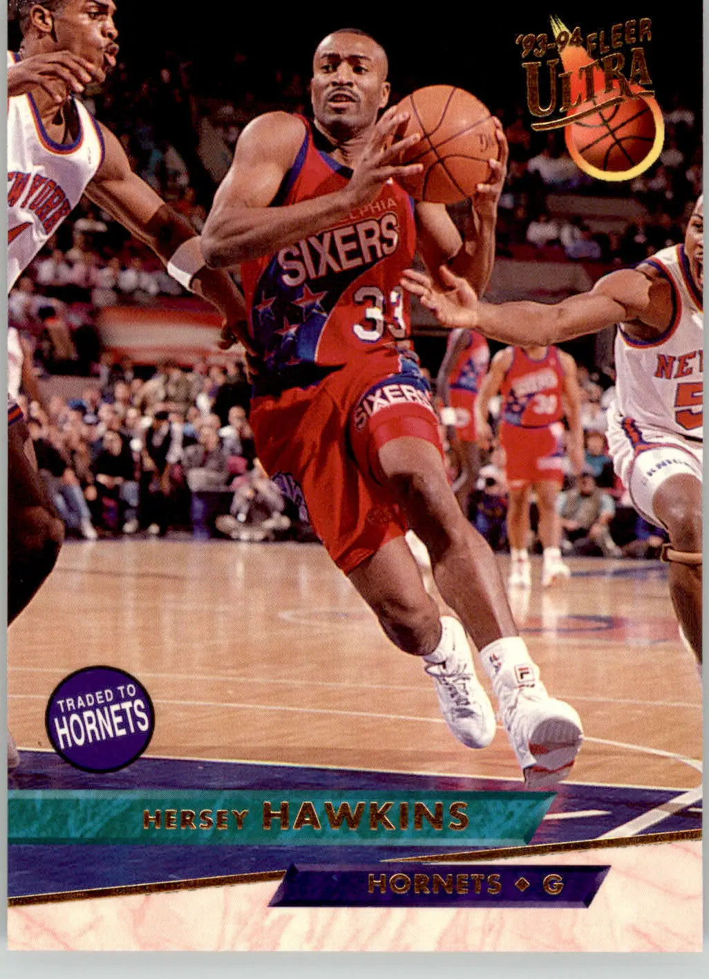 Hersey Hawkins - 1993-94 Ultra - #20 - Basketball - Basketball Card Single