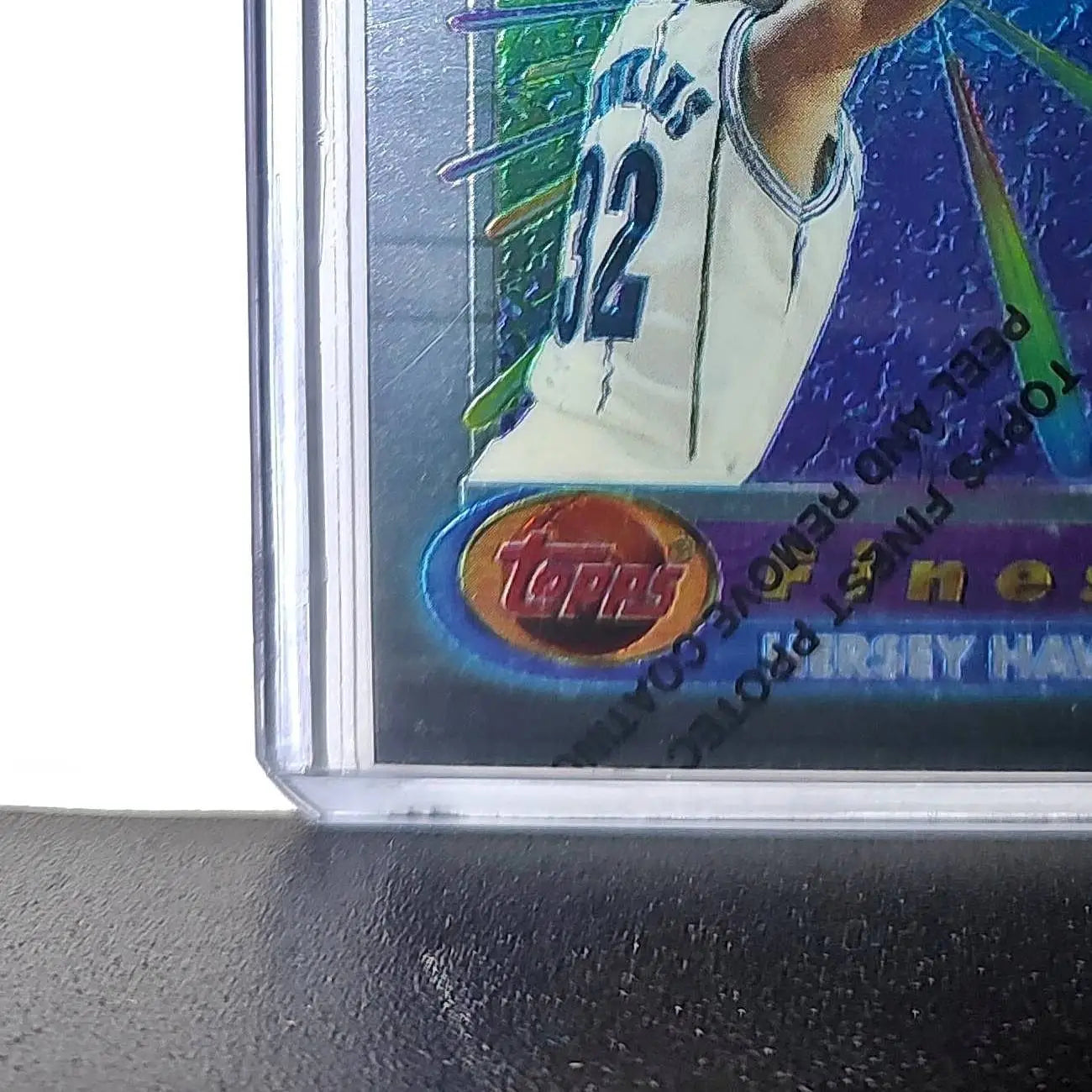 Hersey Hawkins 1994-95 Topps Finest #302 Basketball Card - Basketball Card Single