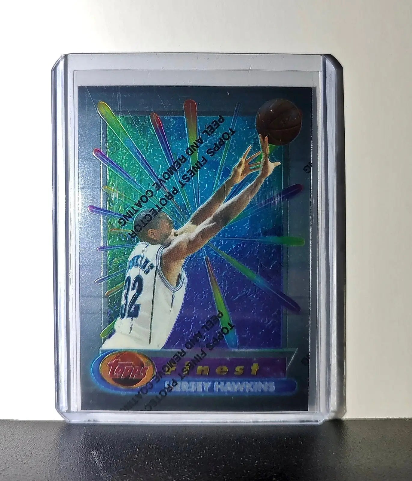 Hersey Hawkins 1994-95 Topps Finest #302 Basketball Card - Basketball Card Single