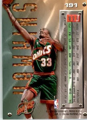 Hersey Hawkins - 1995-96 Metal - #191 - Basketball - Basketball Card Single