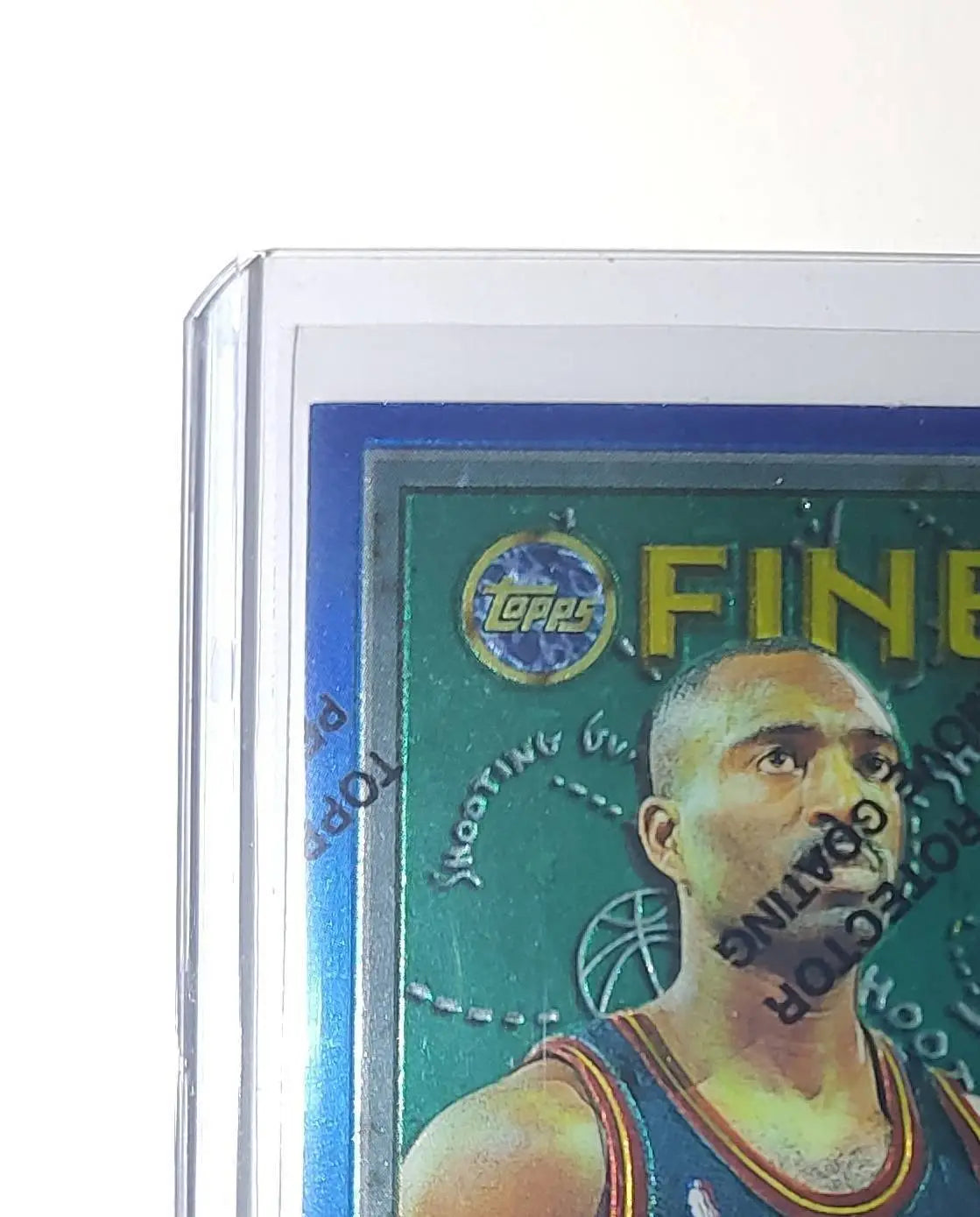 Hersey Hawkins 1995-96 Topps Finest NBA #235 Card SuperSonics