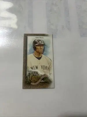 Hideki Matsui trading card from the 2022 Topps Allen & Ginter Yankees collection