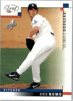 Hideo Nomo - 2003 Leaf - #182 - Baseball - Baseball Card Single