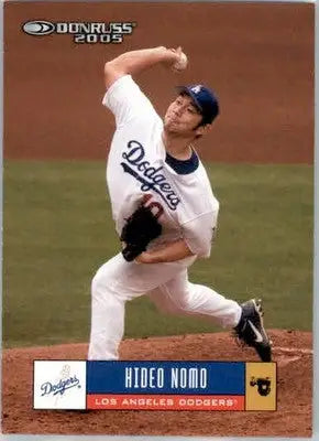 Hideo Nomo - 2005 Donruss - #220 - Baseball - Baseball Card Single