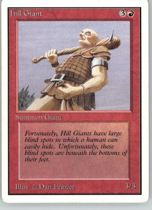 Hill Giant - Unlimited Edition - MP Magic: The Gathering - Magic Card Single
