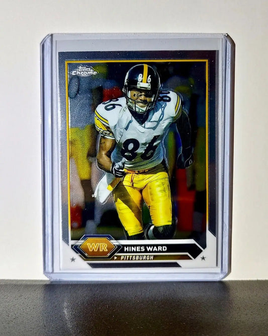 Hines Ward 2023 Topps Chrome NFL #8 Football Card Pittsburgh Steelers - Football Card Single
