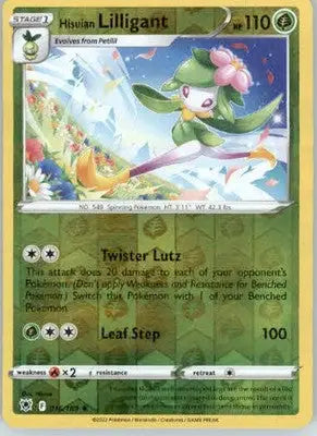 Hisuian Lilligant - SWSH10: Astral Radiance - 016/189 - Reverse Holo LP - Pokémon Card Single