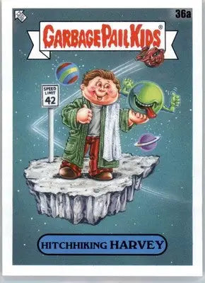 Hitchhiking Harvey - 2022 Topps Garbage Pail Kids: Book Worms - #36a - Non_sport - Non-Sports Card Single