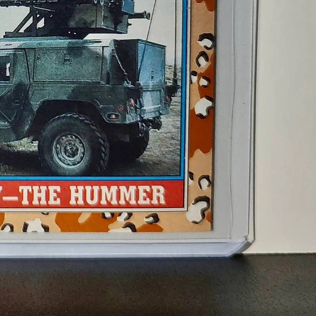 HMMWV – The Hummer 1991 Topps Desert Storm #99 Card