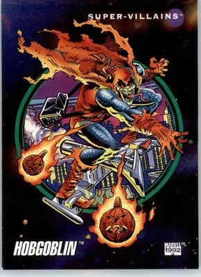 Hobgoblin - 1992 Impel Marvel Universe - NM - #121 - Marvel Card Single