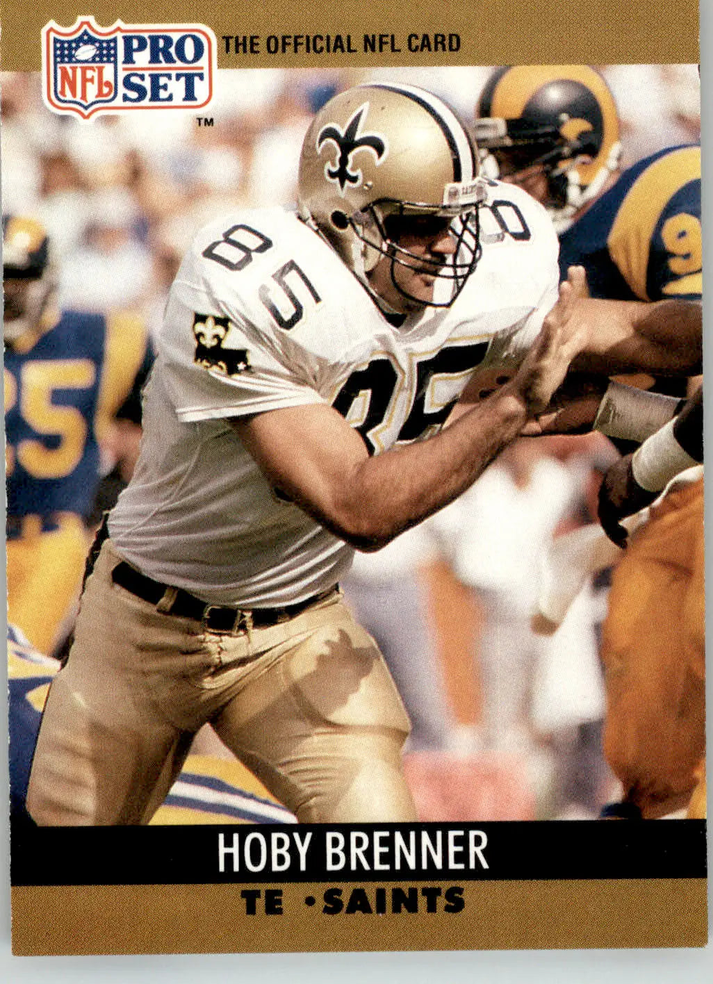 Hoby Brenner - 1990 Pro Set - #585 - Football - Football Card Single