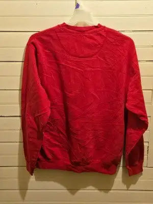 Holloway Sweatshirt Mens M McCook Bison Crewneck Pullover Red Collegiate - Apparel