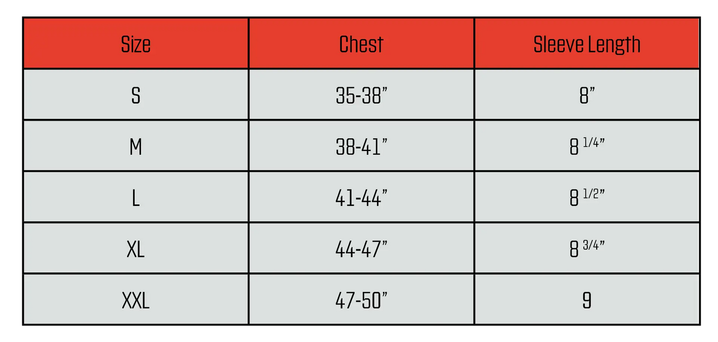 Clothing size chart for Topps Homage Baseball Blue Tee T-Shirt