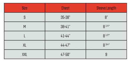 Clothing size chart for Topps Homage Baseball Blue Tee T-Shirt