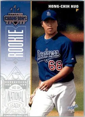 Hong-Chih Kuo - 2003 Donruss Champions - #305 - RC Baseball - Baseball Card Single