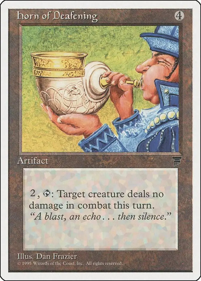 Horn of Deafening - Chronicles - LP Magic: The Gathering - Magic Card Single