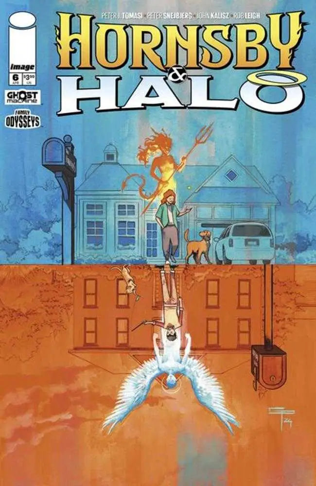 Comic book cover of Hornsby & Halo #6 German Peralta variant by German Peralta