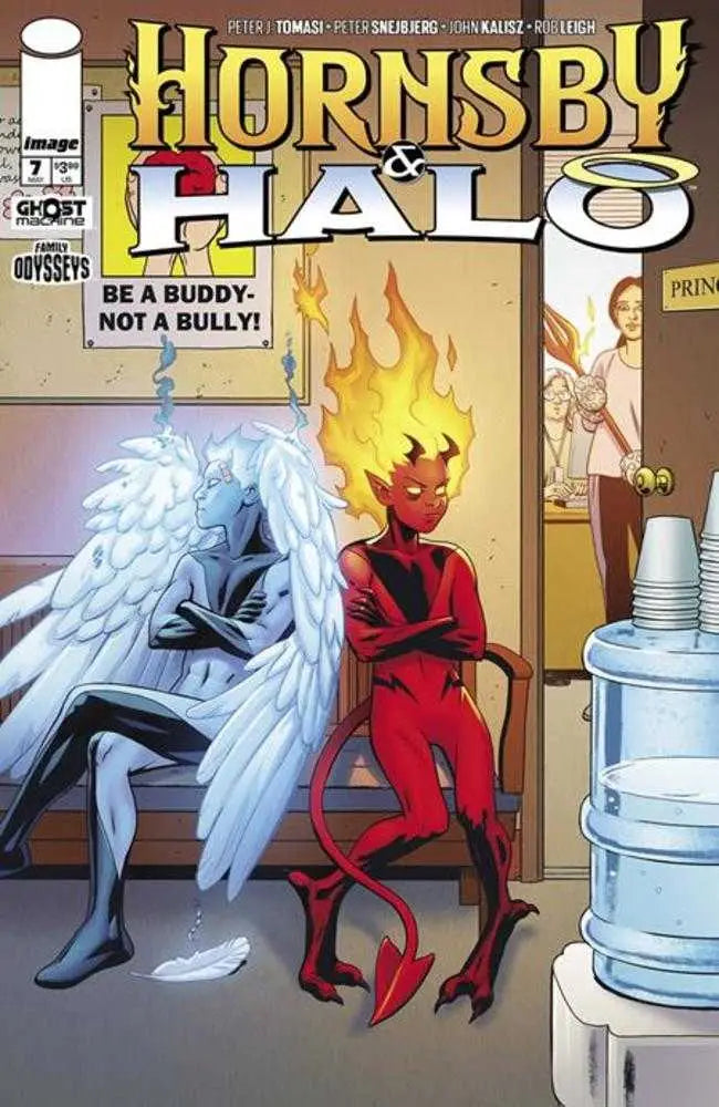 Hornsby & Halo Comic Book Cover by Peter Snejbjerg and John Kalisz for Hornsby & Halo #7
