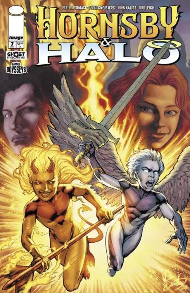 Comic book cover Hornsby & Halo #7 Cover B Marco Santucci Variant featuring artwork by Marco Santucci