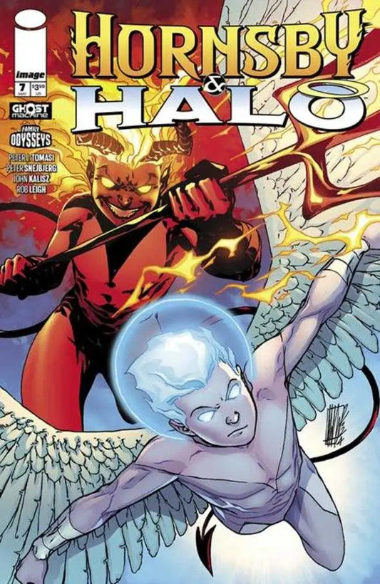 Hornsby & Halo comic book cover C Alessandro Vitti John Kalisz Variant showcasing Hornsby & Halo artwork