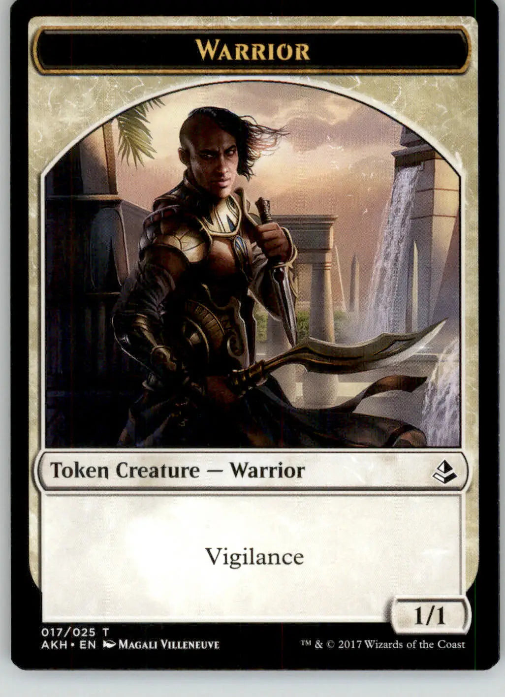 Horse // Warrior Token - Hour of Devastation - 10 // 17 - NM Magic - Magic Card Single