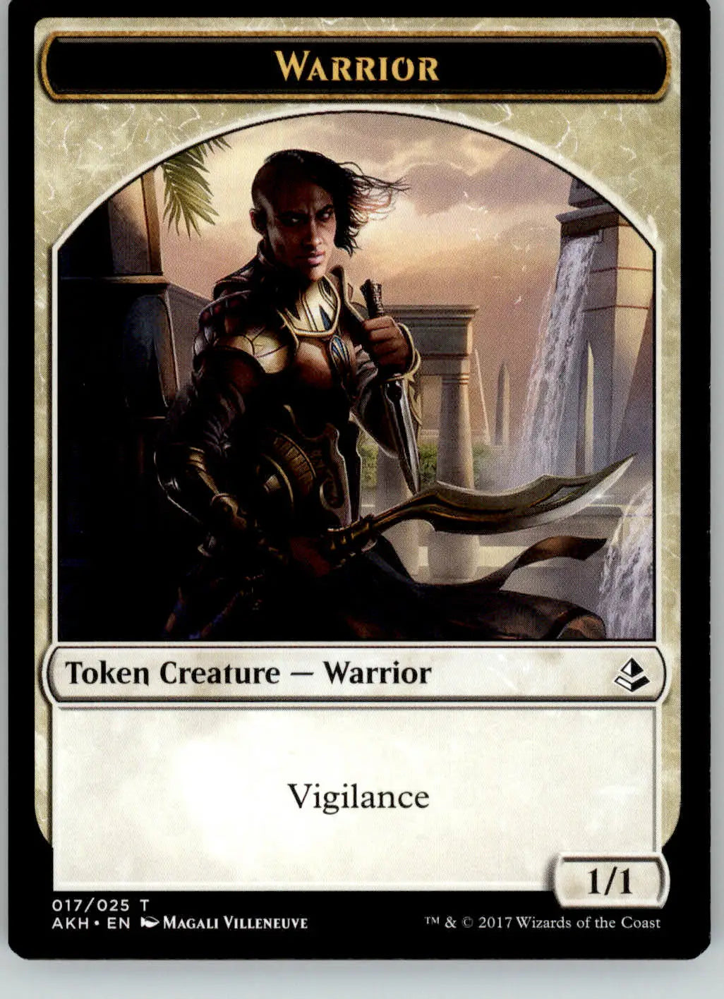 Horse // Warrior Token - Hour of Devastation - 10 // 17 - NM MtG