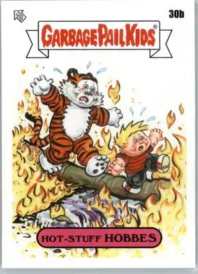 Hot-Stuff Hobbes - 2022 Topps Garbage Pail Kids: Book Worms - #30b - Non_sport - Non-Sports Card Single