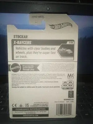 Hot Wheels 2025 Mainline X-Raycers Stockar HW Lets Race Card Is Not Mint - Other