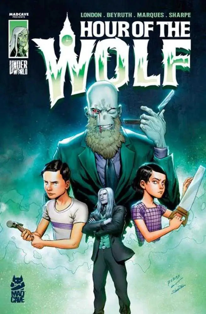 Comic book cover art for Hour Of The Wolf TPB graphic novel display