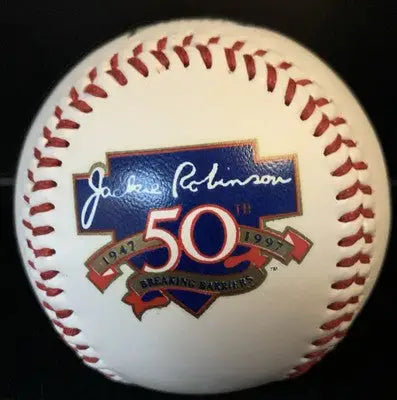 Houston Astros Jackie Robinson 50th Anniversary Commemorative Baseball Exxon 1997