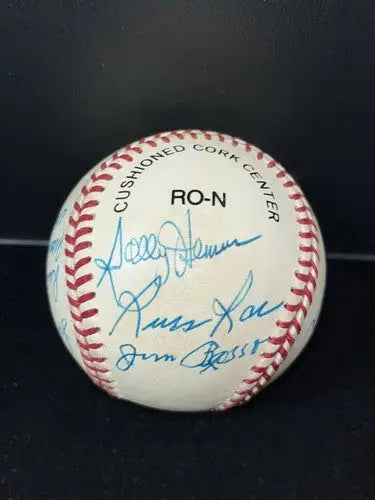 Houston Buffs Reunion Signed Ball AUTO VINEGAR BEND MIZELL RED SCHOENDIENST JSA - Sports Memorabilia