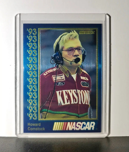 Howard Comstock 1993 Maxx Premier Plus Racing #149 NASCAR Card Roush Racing - Racing Card Single