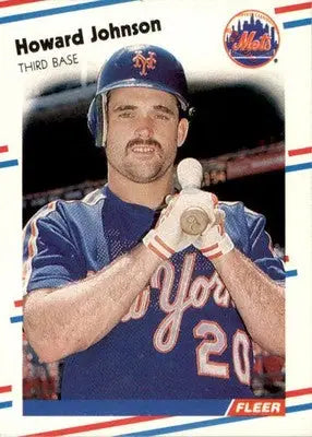 Howard Johnson - 1988 Fleer - #138 - Baseball - Baseball Card Single