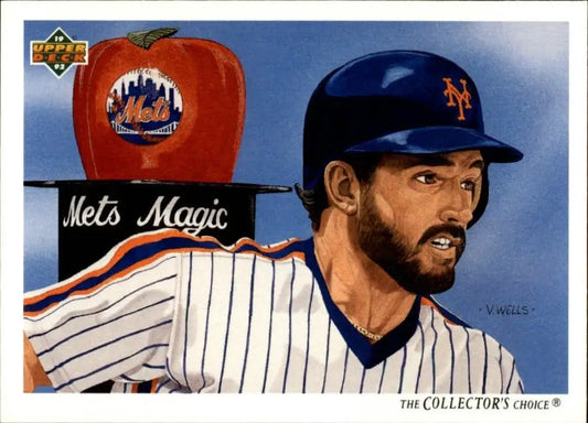 Howard Johnson 1992 Upper Deck MLB #37 Team Checklist Card New York Mets - Baseball Card Single