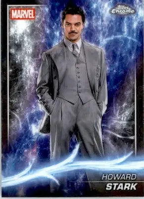 Howard Stark - 2025 Topps Chrome Marvel Studios - #21 - Non_sport - Non-Sports Card Single