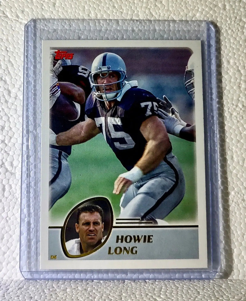Howie Long 2023 Topps NFL #442 Football Card Oakland Raiders - Football Card Single